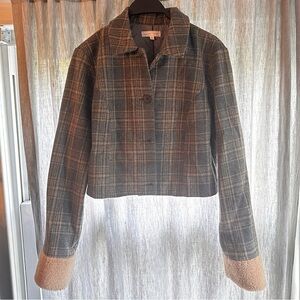 Cropped Blazer Jacket